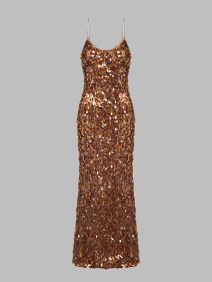 ALICE Sequin Maxi Dress
