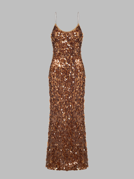 ALICE Sequin Maxi Dress