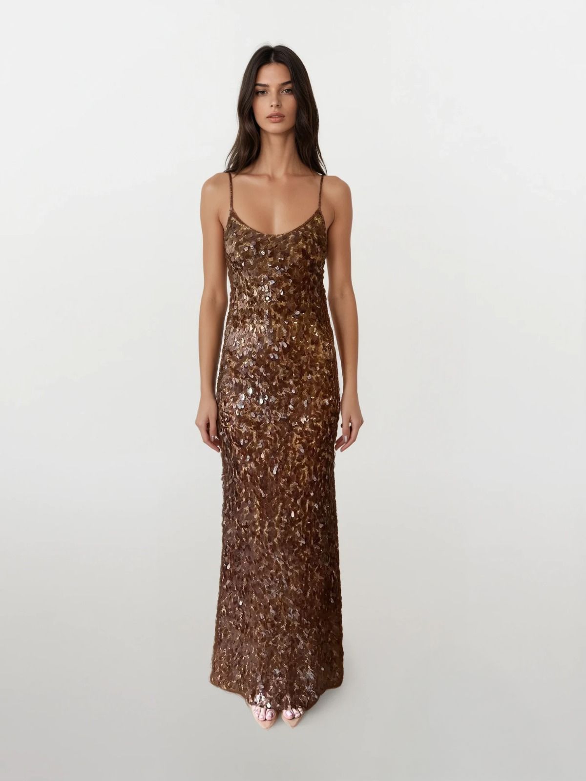 ALICE Sequin Maxi Dress